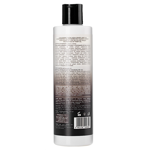NATURALNY szampon do włosów z OLEJEM z KONOPI | 400ml