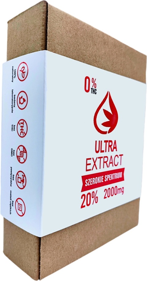 OLEJEK KONOPNY 20% | 2000 mg | THC 0% | SZEROKIE SPEKTRUM | Polskie CBD