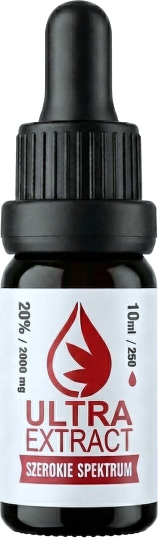 OLEJEK KONOPNY 20% | 2000 mg | THC 0% | SZEROKIE SPEKTRUM | Polskie CBD
