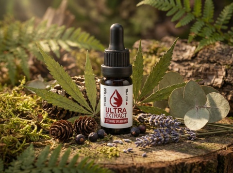 OLEJEK KONOPNY 20% | 2000 mg | THC 0% | SZEROKIE SPEKTRUM | Polskie CBD